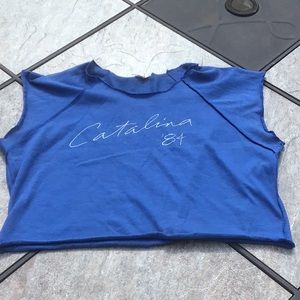 Vintage Catalina '84 crop top